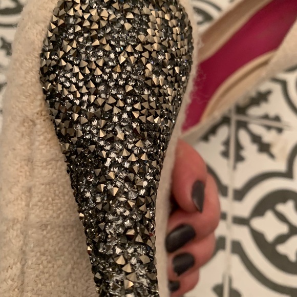 NWOB Bottega Veneta tweed crystal heel pumps. - Picture 7 of 7